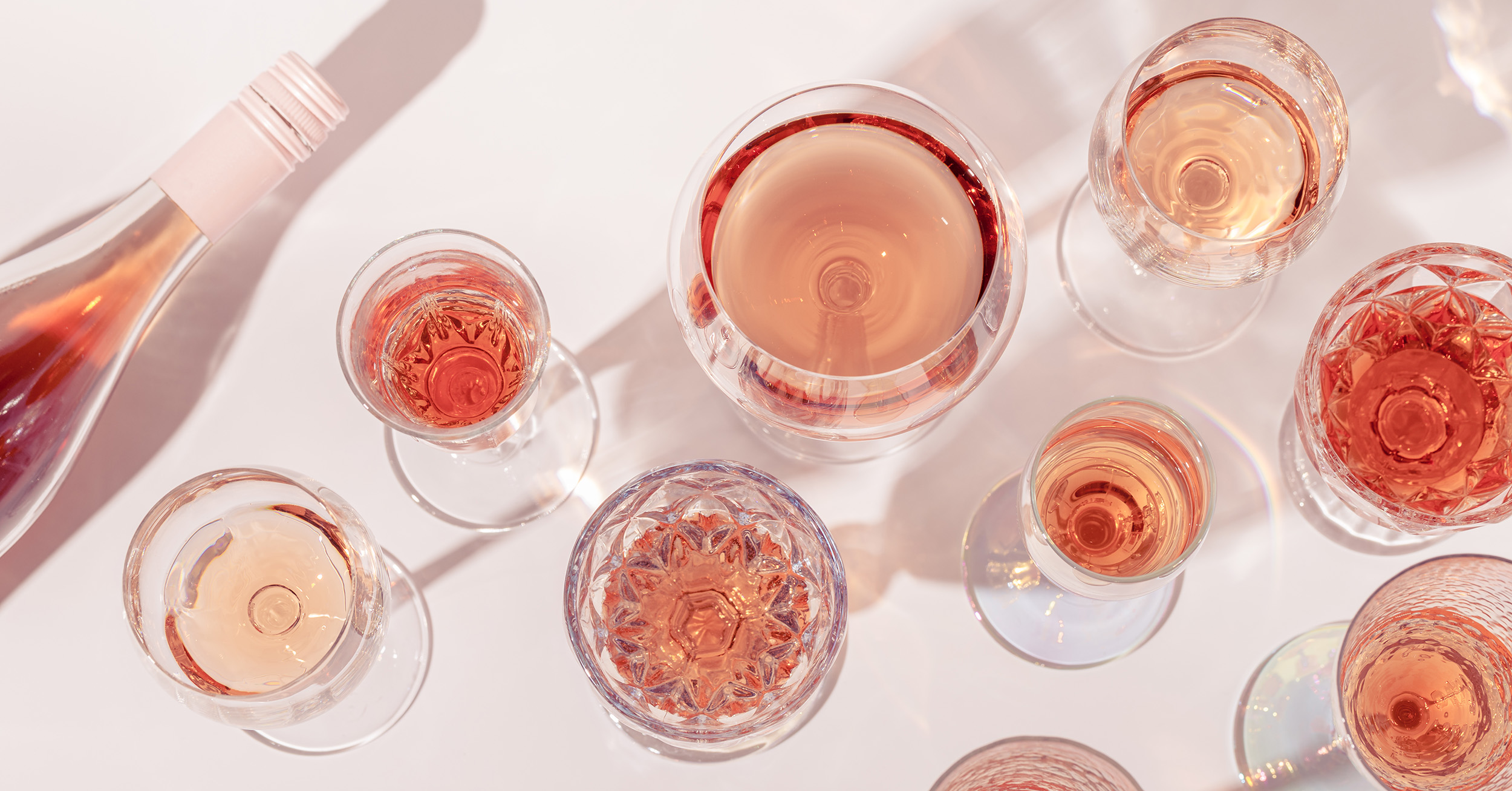 Rosé-Saison auf dem Höhepunkt